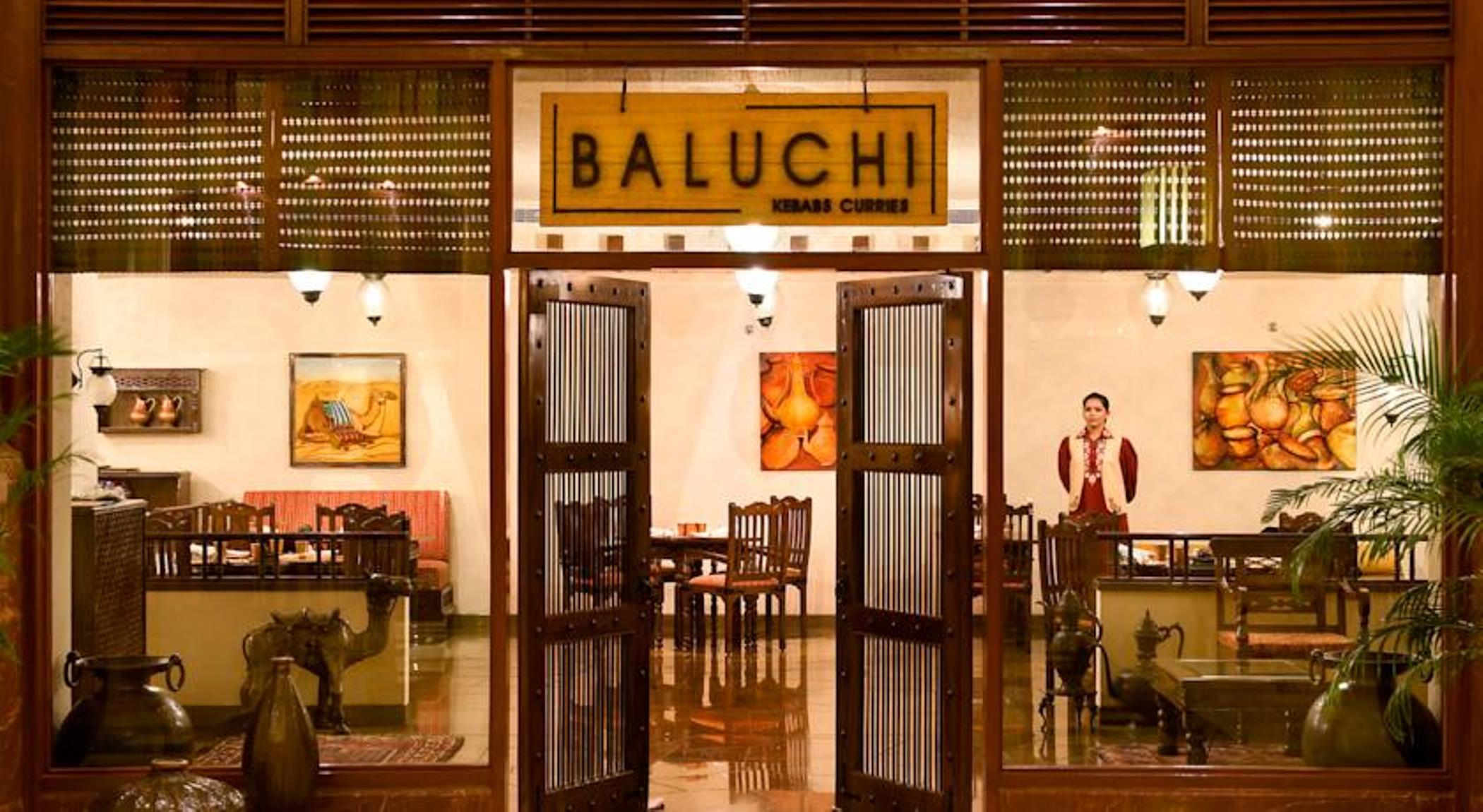 The Lalit Mumbai Hotel Exterior foto A Baluchi restaurant in Hyderabad