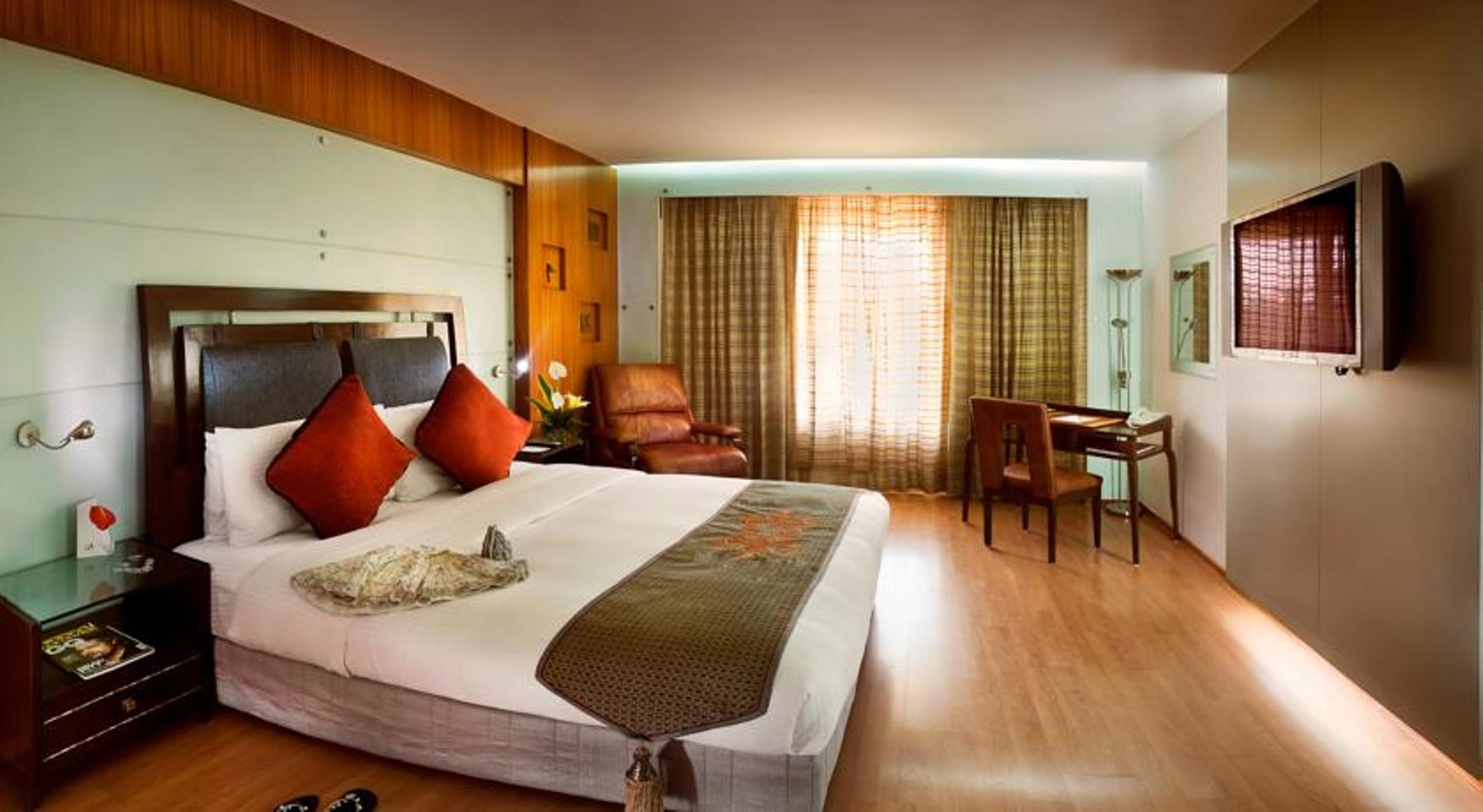 The Lalit Mumbai Hotel Exterior foto A room at the hotel